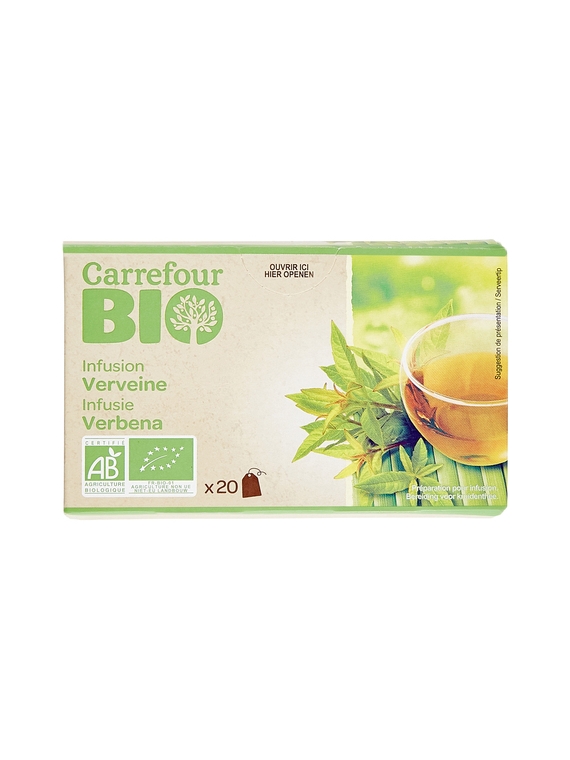 Infusion Verveine Carrefour Bio