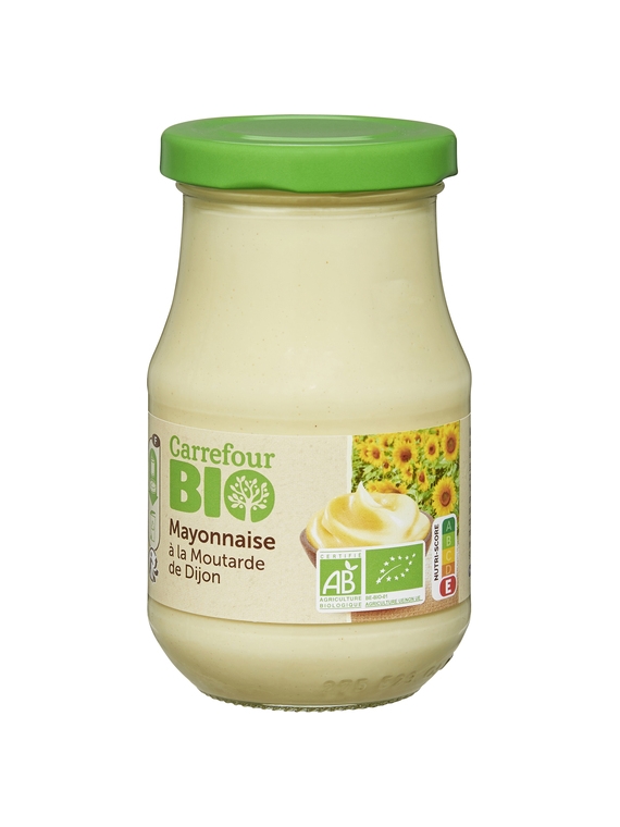 Mayonnaise à la Moutarde de Dijon CARREFOUR BIO