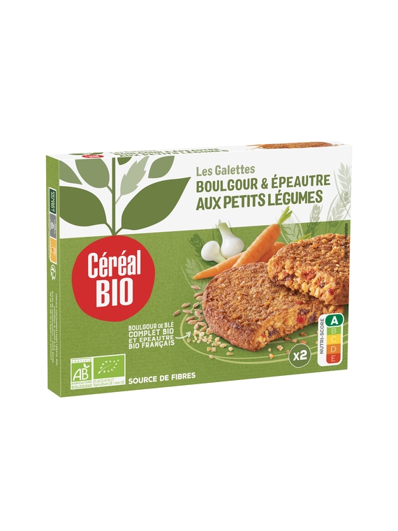 Galettes Peautre Boulghour C R Al Bio