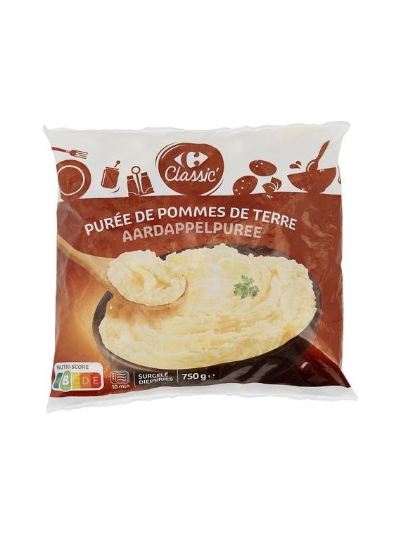 Purée de pommes de terre CARREFOUR CLASSIC'