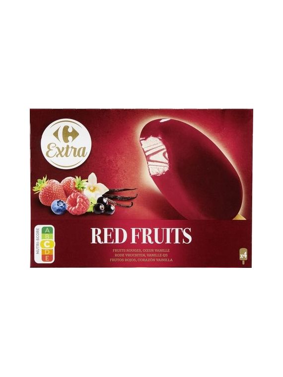 Glaces fruits rouges CARREFOUR EXTRA