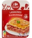 Plat cuisiné lasagnes bolognaise CARREFOUR CLASSIC'