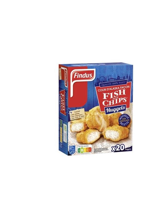 Nuggets Fish and Chips MSC Extra Croustillant FINDUS