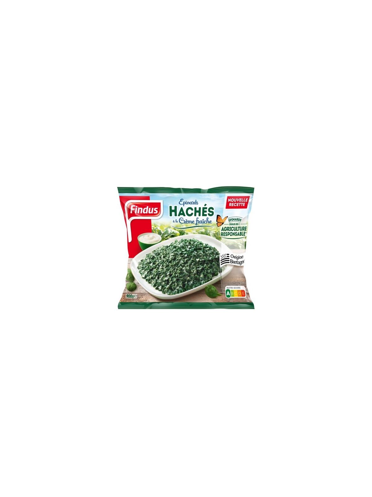 900G SCH EPINARD HACHE CREM