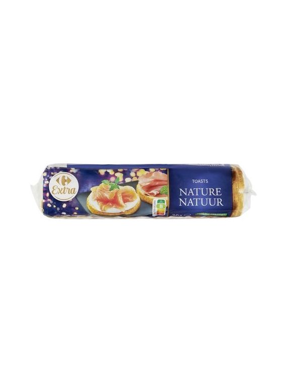 Toasts nature CARREFOUR EXTRA