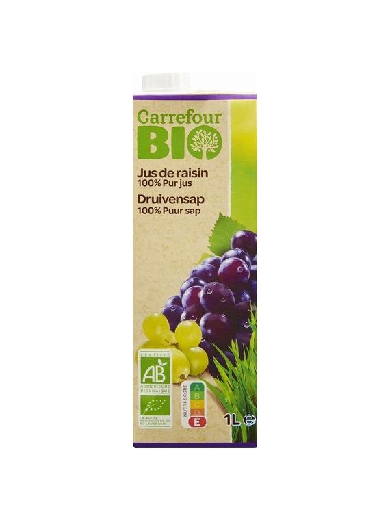 Jus de Raisin CARREFOUR BIO