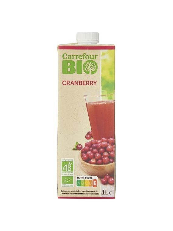 Boisson cranberry CARREFOUR BIO