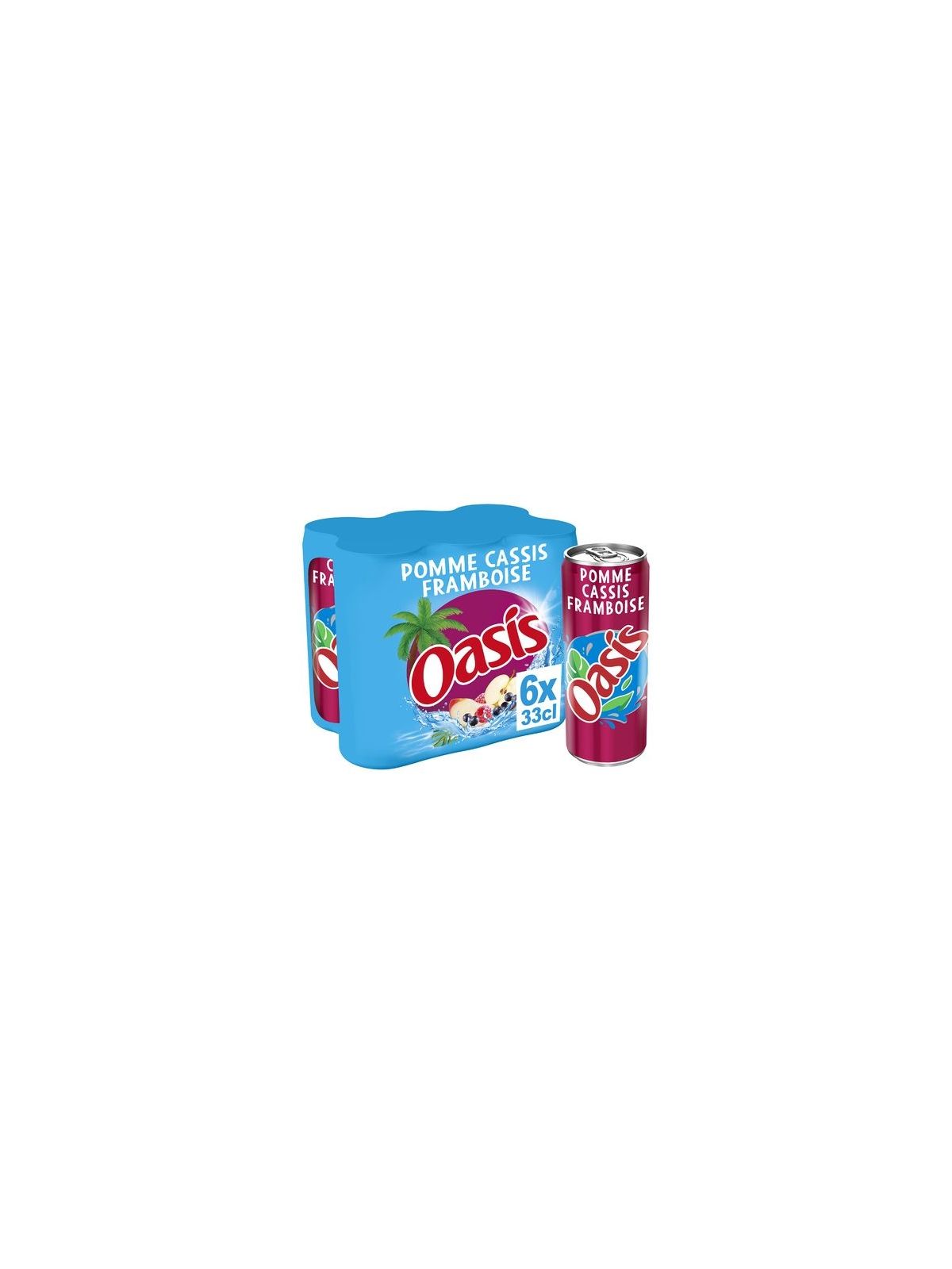 Boisson aux fruits saveur Pomme Cassis Framboise OASIS