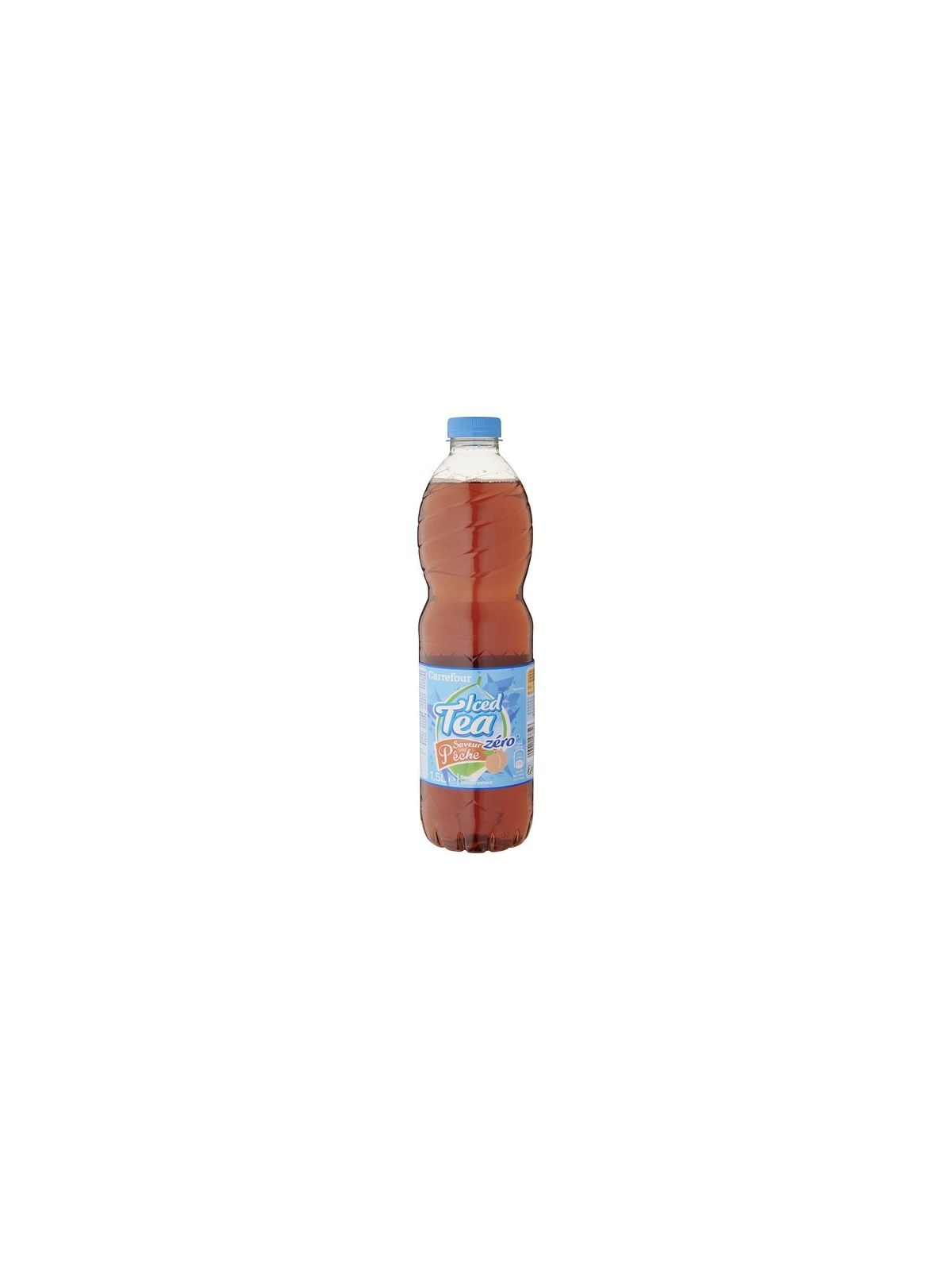 Boisson Iced Tea saveur pêche zéro CARREFOUR SENSATION