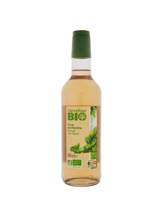 50CL SIROP MENTHE BIO CRF