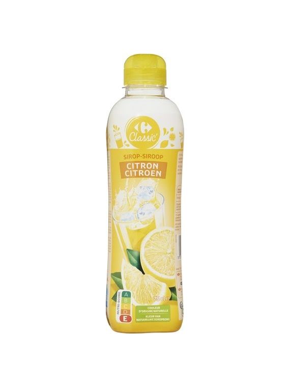 Sirop Citron CARREFOUR CLASSIC'