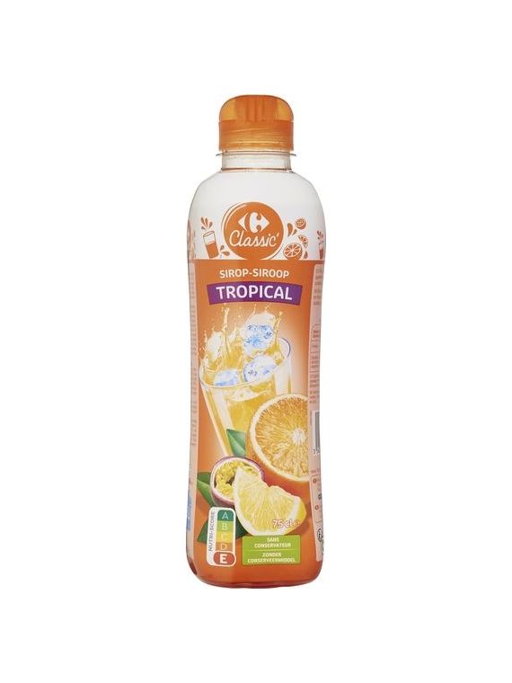 Sirop Tropical CARREFOUR CLASSIC'