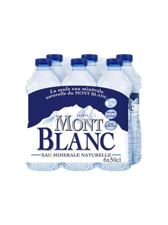 6X50L EAU MIN.PET MONT BLANC