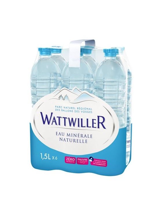 1.5L EAU MIN.PET WATTWILLER