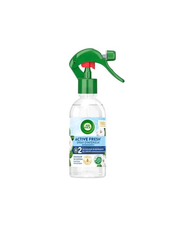 Spray désodorisant neutralisateur d'odeurs Coton AIRWICK