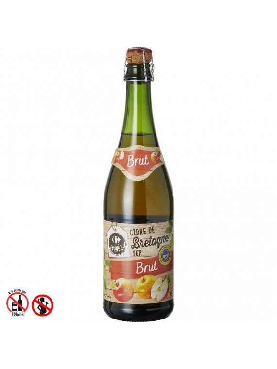 75CL CIDRE 4.5% BRUT CRF