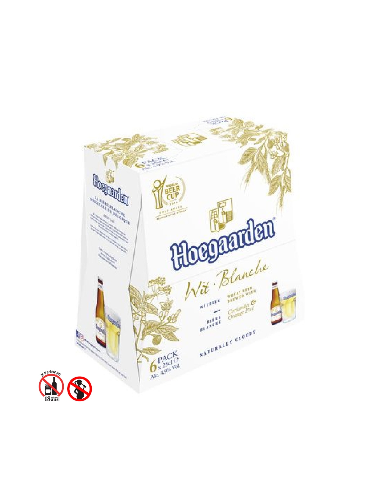 6X25CL BIERES B.HOEGAARDEN 4.9