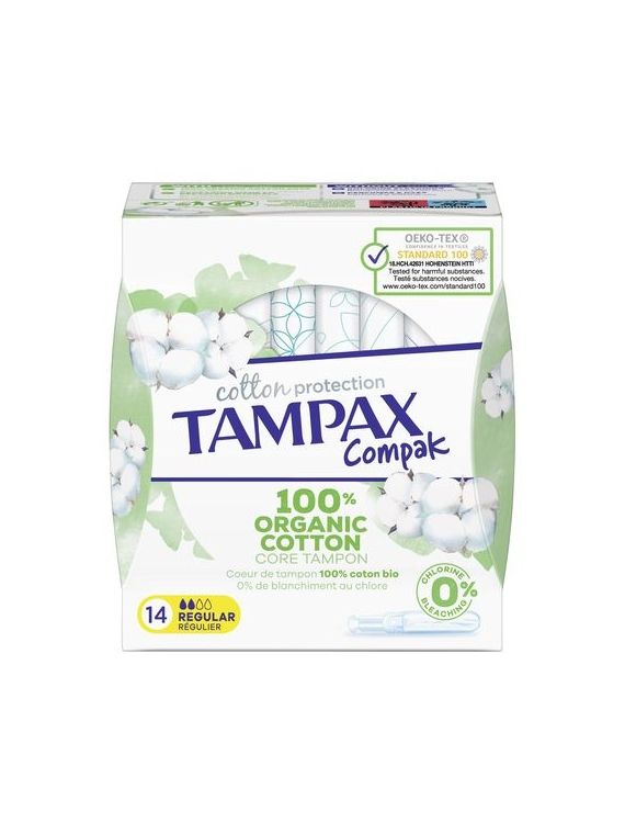 14 TAMP.REG.ORG.COMPAK TAMPAX