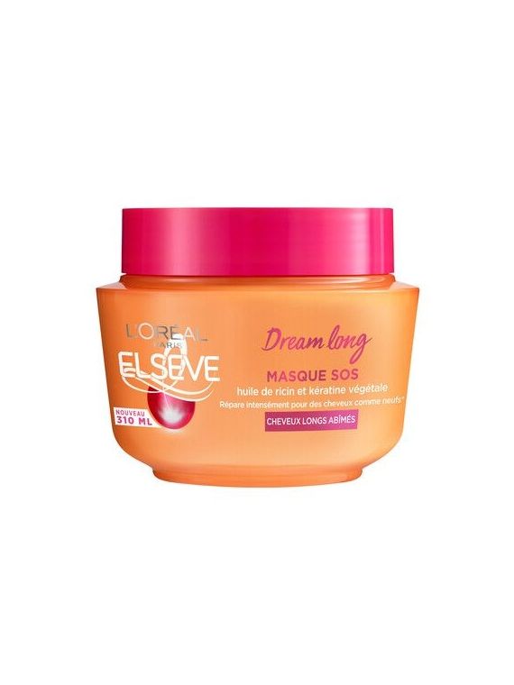 Masque Cheveux SOS Réparateur Cheveux Long Abîmés Dream Long ELSEVE