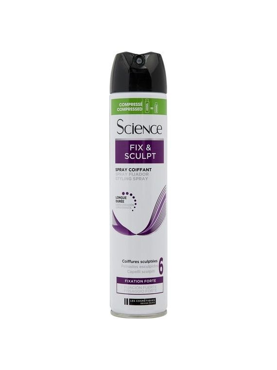 Spray coiffant Fix & Sculpt fixation forte SCIENCE