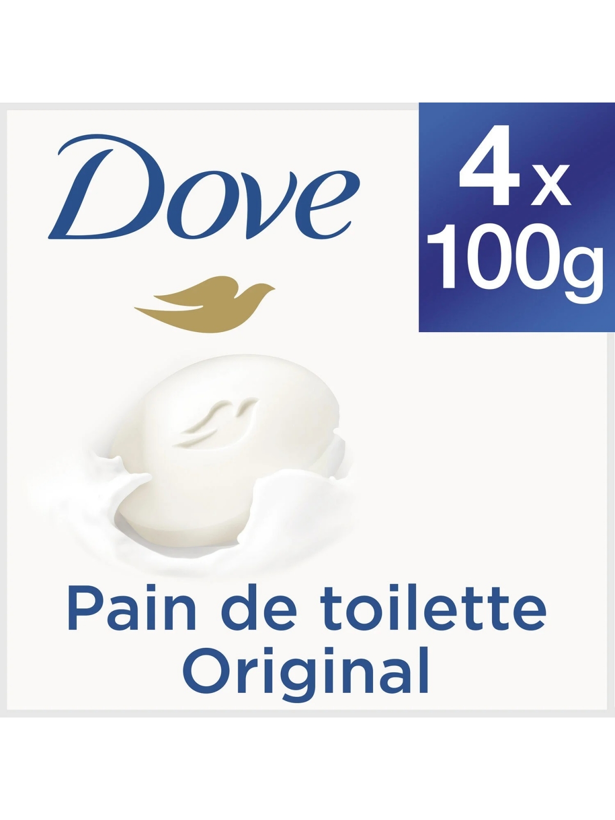 4X90G SAVON REGULAR DOVE