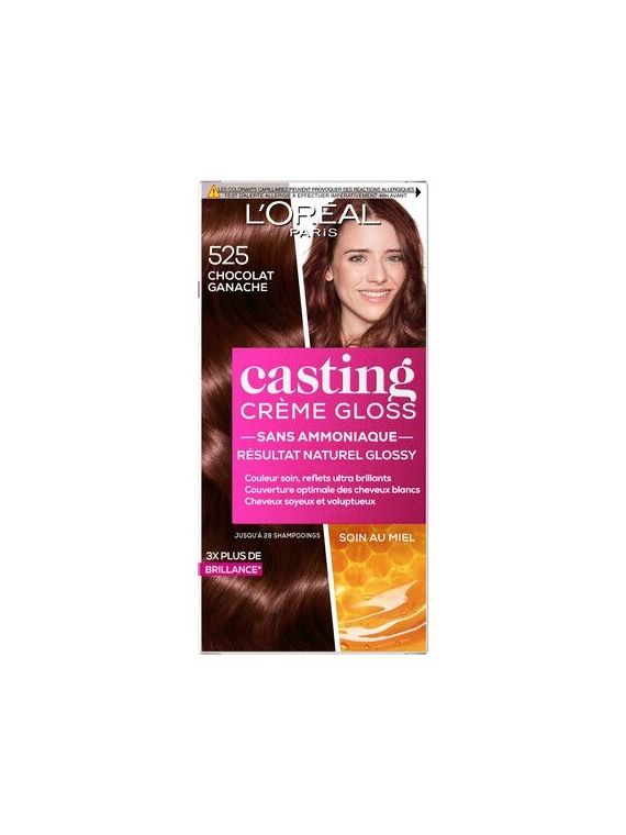 Coloration Cheveux 5.25 Chocolat ganache CASTING CREME GLOSS