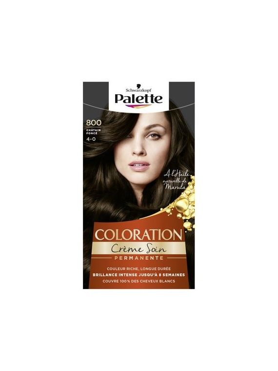 Coloration Permanente 800 Châtain Foncé SCHWARZKOPF PALETTE