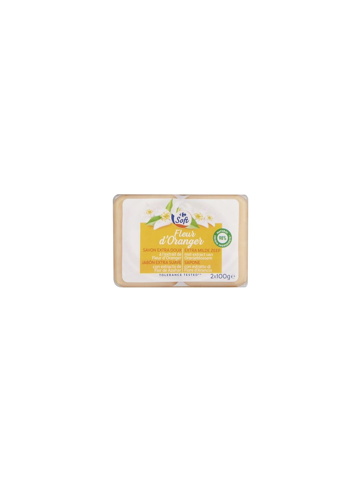 Savon fleur d'oranger CARREFOUR SOFT