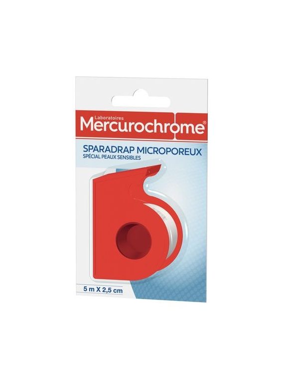 SPARADRAP MICROPOREUX MERCUR