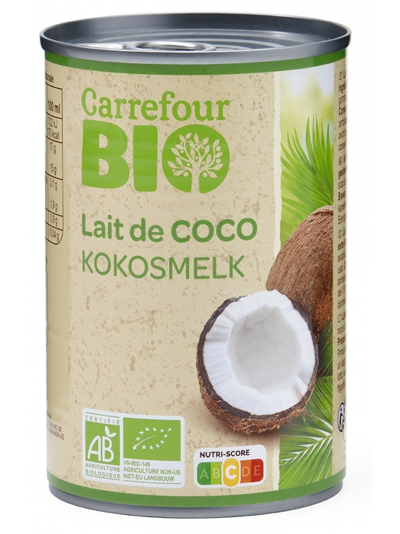 Lait de coco bio CARREFOUR BIO