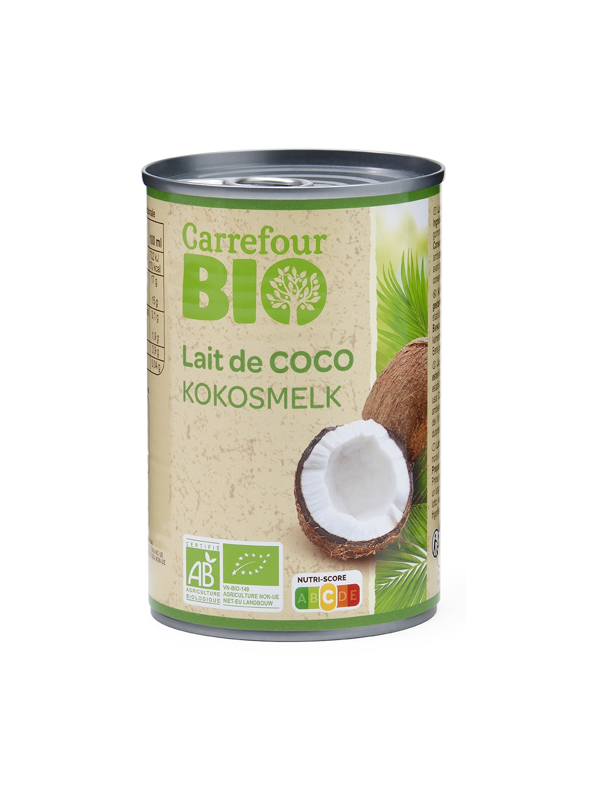 Lait de coco bio CARREFOUR BIO