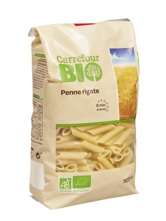 Pâtes penne rigate Bio CARREFOUR BIO