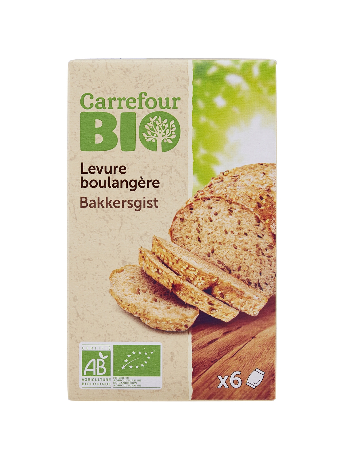 Levure boulangère CARREFOUR BIO