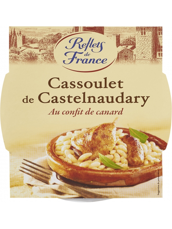 Plat cuisiné cassoulet de Castelnaudary REFLETS DE FRANCE