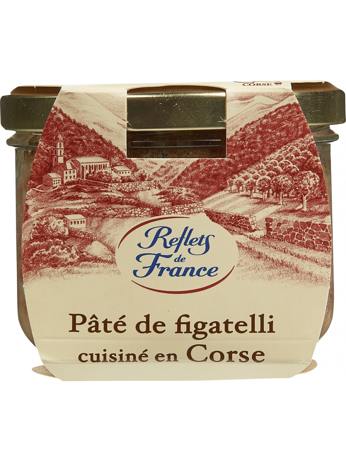 Pâté de figatelli cuisiné en Corse REFLETS DE FRANCE