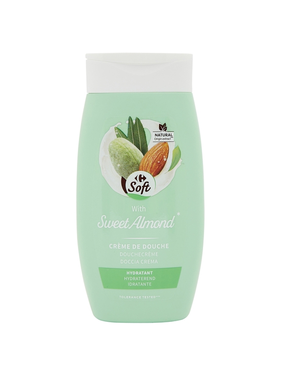 Crème de Douche Hydratant Amande Douce CARREFOUR SOFT