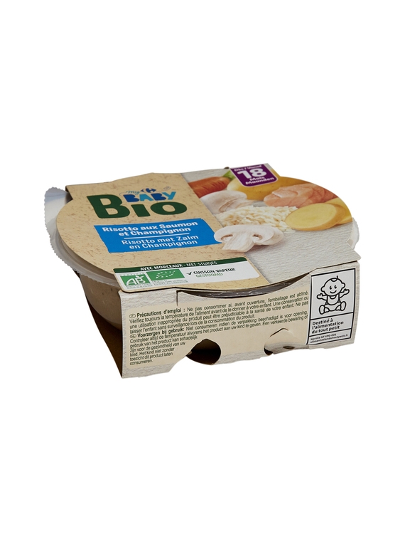 Risotto Saumon Champignon CARREFOUR BABY BIO