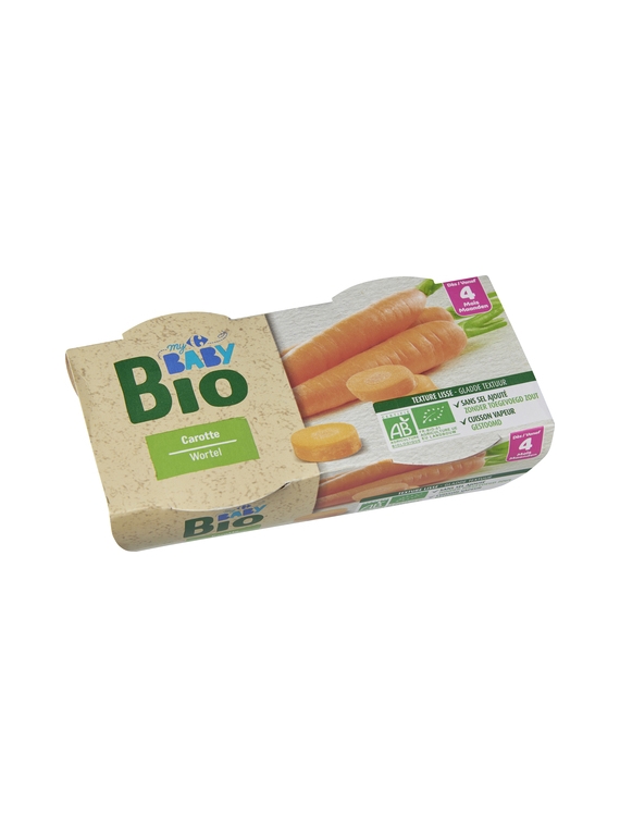 Plat Carotte CARREFOUR BABY BIO