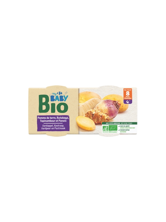 Pomme de terre Rutabaga CARREFOUR BABY BIO