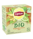 Thé Vert Gingembre Citron Bio LIPTON