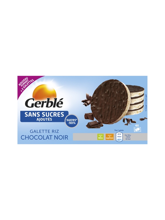 Galette Riz Chocolat Noir GERBLÉ