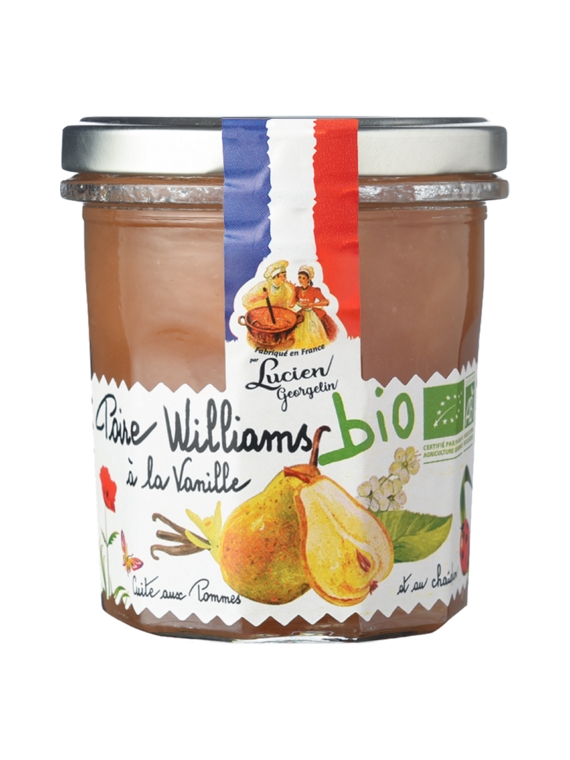 Confiture Poire Vanille Bio LUCIEN GEORGELIN