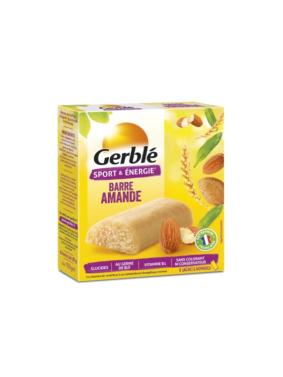 Barres Amande GERBLÉ SPORT & ÉNERGIE