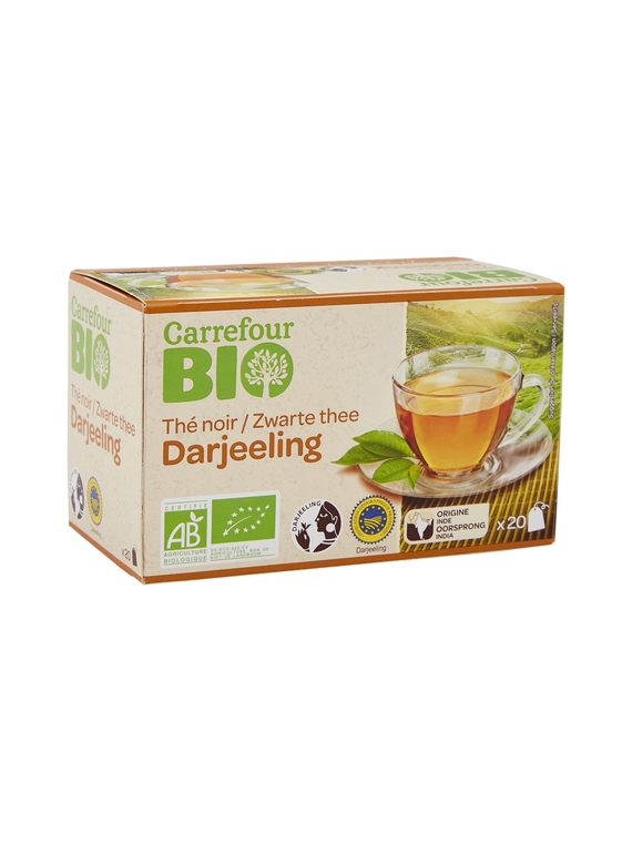 Thé Noir Darjeeling CARREFOUR BIO