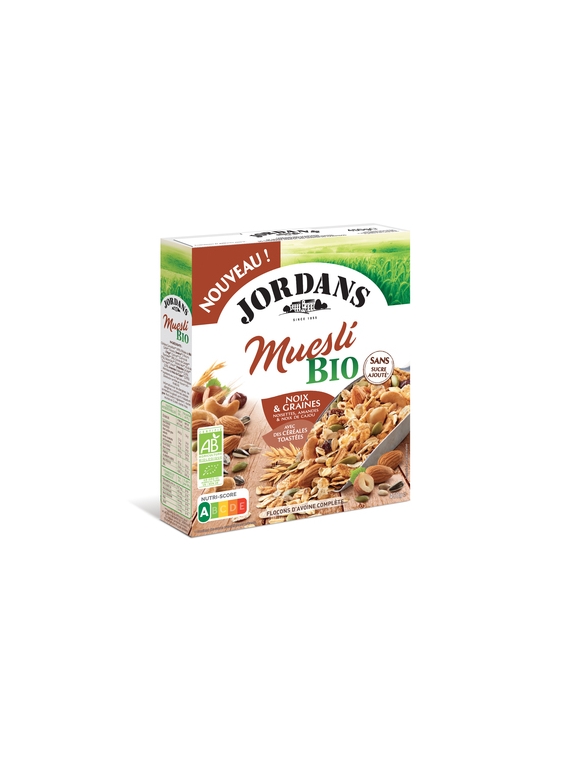 Muesli Bio Noix & Graines JORDANS