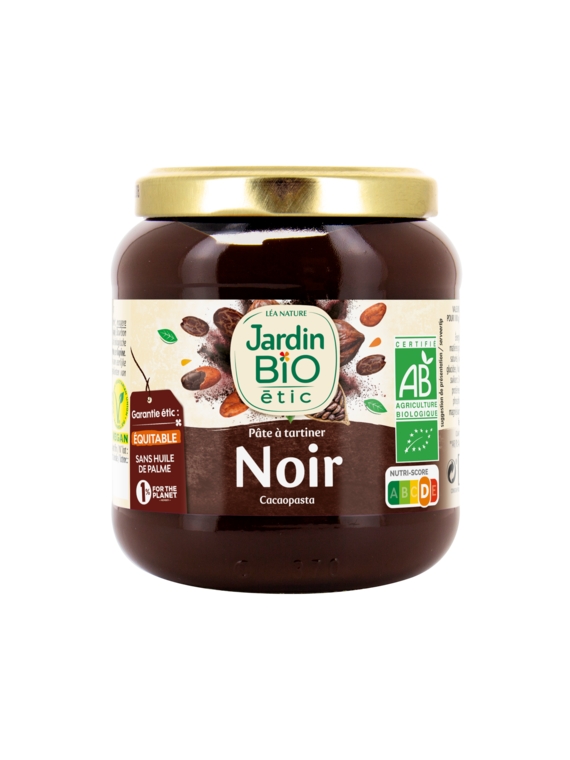 Pâte à Tartiner Chocolat Noir Cacaopasta JARDIN BIO ÉTIC