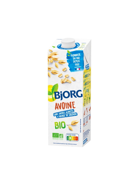 Boisson Végétale Avoine Calcium Bio BJORG