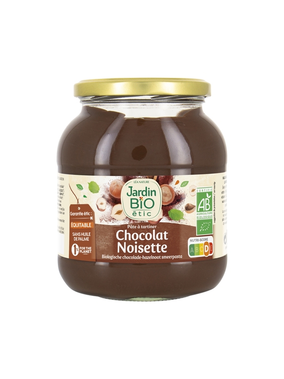 Pâte à Tartiner Chocolat Noisette JARDIN BIO ÉTIC