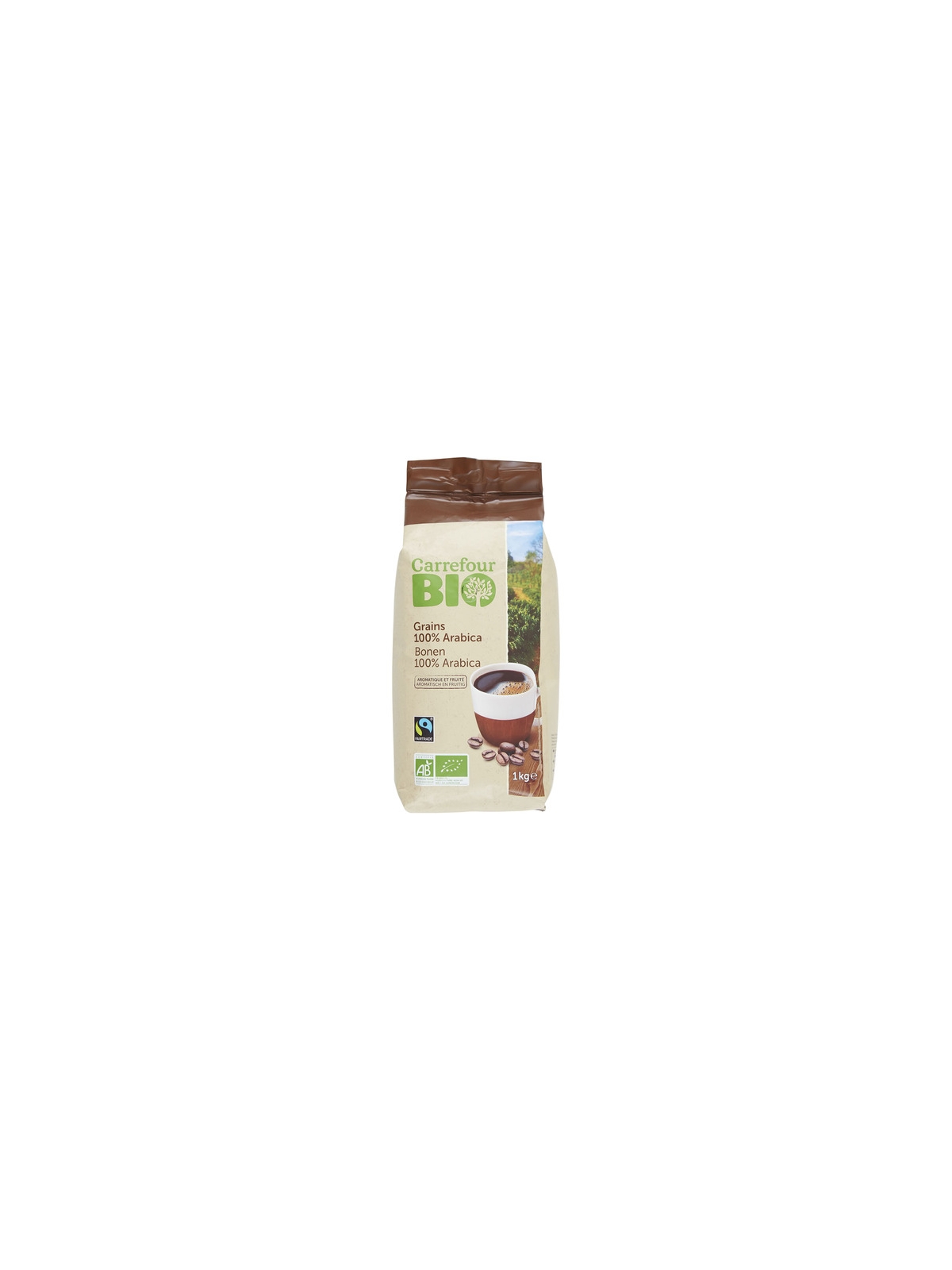 Café Grains 100% Arabica CARREFOUR BIO