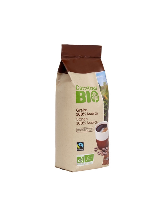 Café Grains 100% Arabica CARREFOUR BIO